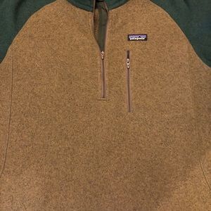 Large Patagonia Quarterzip Fleece
